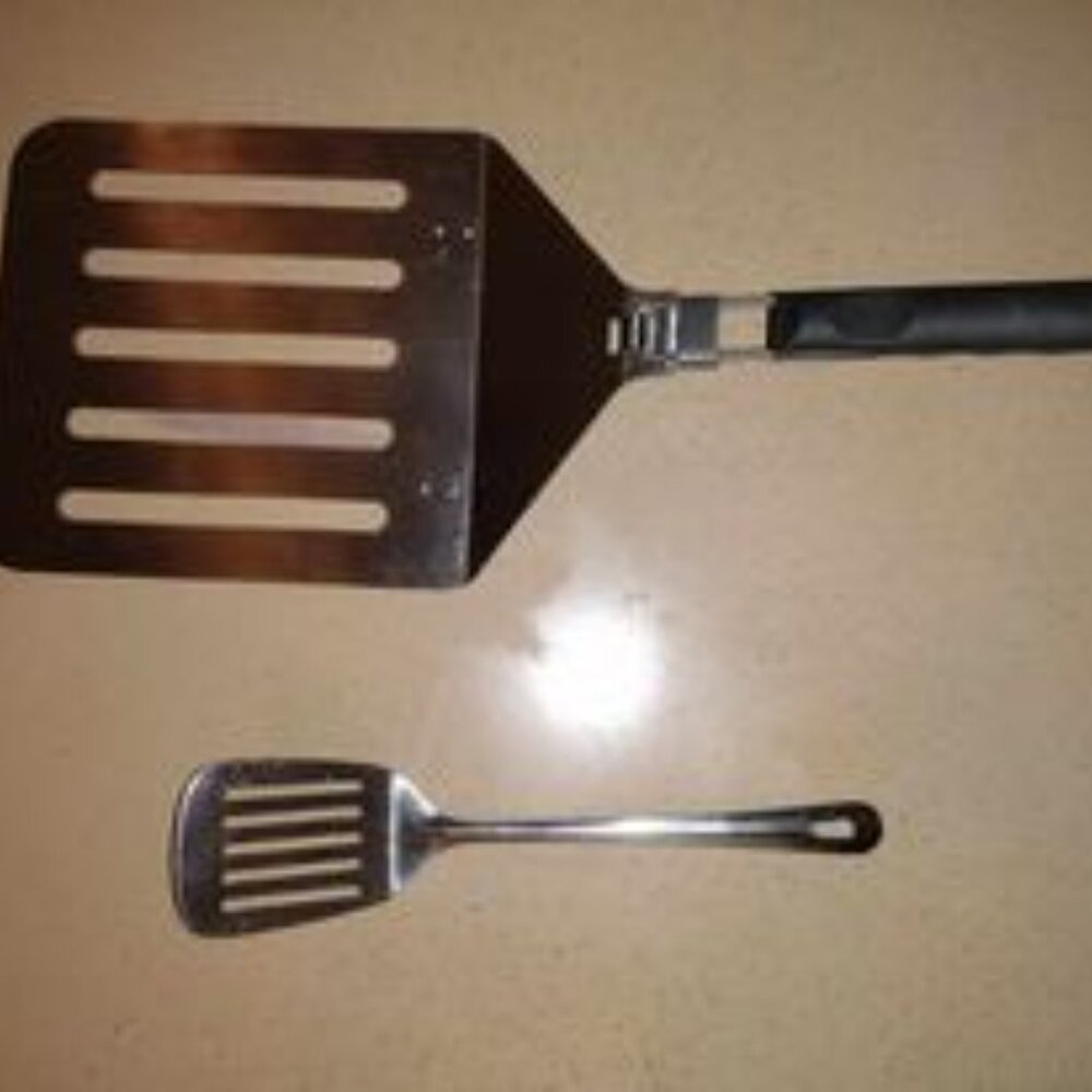 Big BBQ Spatula Stainless Steel 9 1/2 X 9